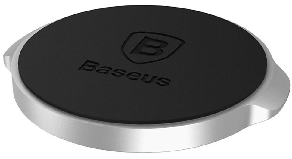 Магнитный автомобильный держатель Baseus Small ears series Magnetic suction bracket SUER-C0S Silver (Серебристый)