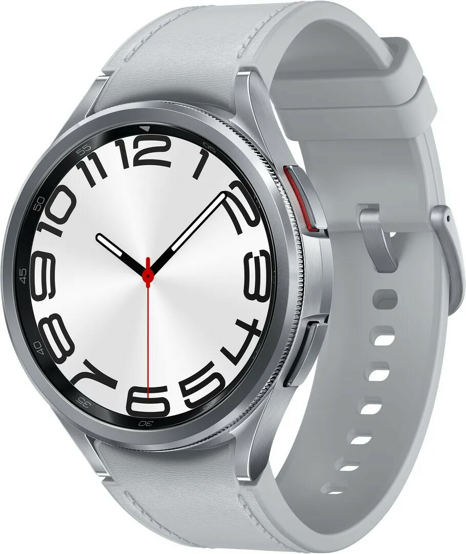 Умные часы Samsung Galaxy Watch 6 Classic, 47mm Global Silver (Серебристый)