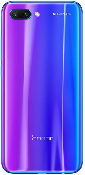 Смартфон Honor 10 4/128GB Мерцающий синий
