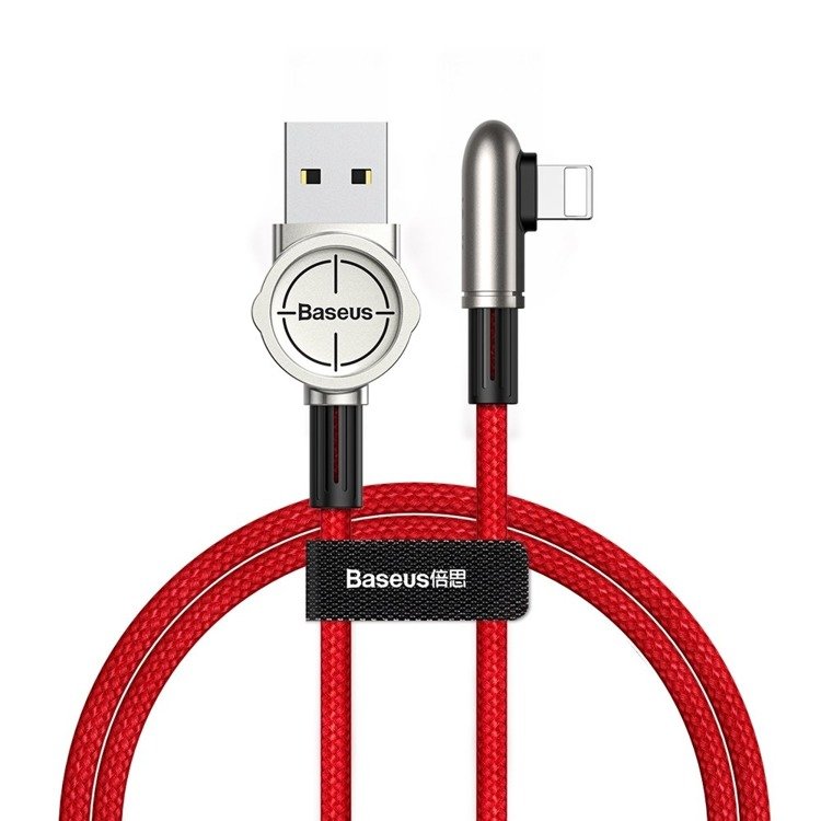 Кабель Lightning Baseus CALCJ-B09 Exciting Mobile Game Cable USB For iP 1.5A 2м Red (Красный)