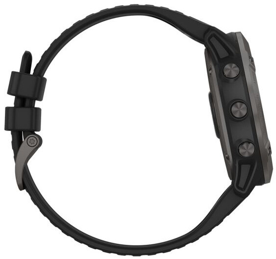 Умные часы Garmin Fenix 6X Sapphire DLC Black (Черный)
