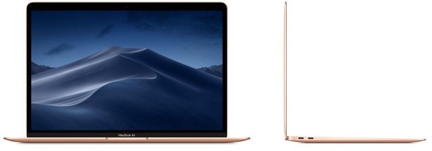 Ноутбук Apple MacBook Air 13.3 ( Intel Core i5/8Gb/128Gb SSD/Intel UHD Graphics 617/13,3"/2560x1080/Mac OS) Золотой