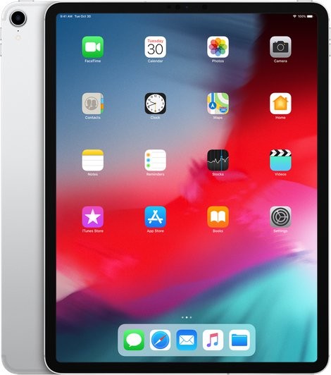 Планшет Apple iPad Pro 12.9 (2018) Wi-Fi + Celluar 64GB Silver (Серебристый)