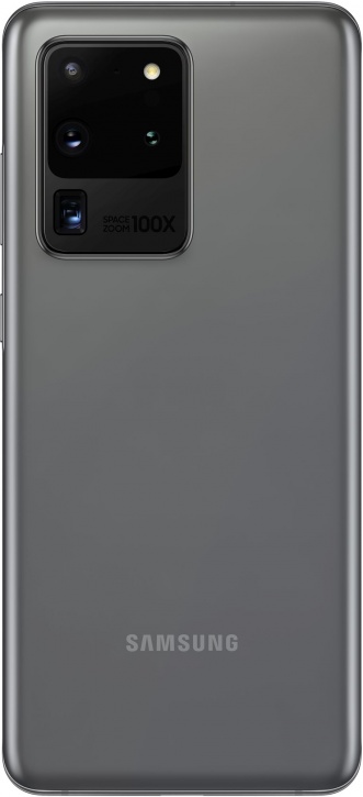 Смартфон Samsung Galaxy S20 Ultra 5G (Snapdragon) 12/256GB (SM-G9880) Cosmic Gray (Серый)