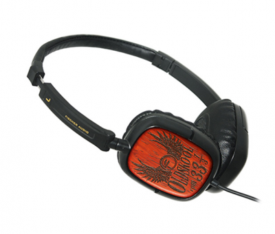 Накладные наушники Fischer Audio Oldskool 33 1/3 Красный