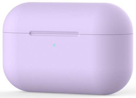 Силиконовый чехол для Apple AirPods Pro Silicon Case для Apple AirPods Pro Сиреневый