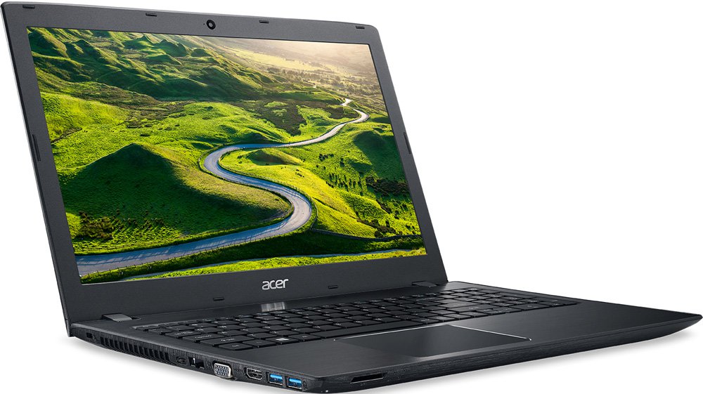 Ноутбук Acer Aspire E5-575G-32GZ ( Intel Core i3 6100U/4Gb/1000Gb HDD/128Gb SSD/nVidia GeForce 940MX/15,6"/1920x1080/DVD-RW/Linux) Черный