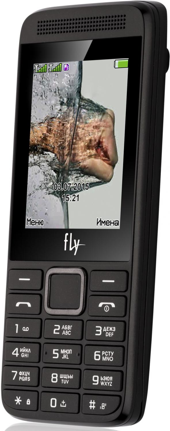 Мобильный телефон Fly FF241 Dual Sim Черный