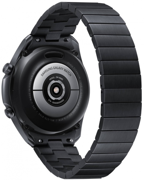 Умные часы Samsung Galaxy Watch 3, 45mm Titan (Черный)