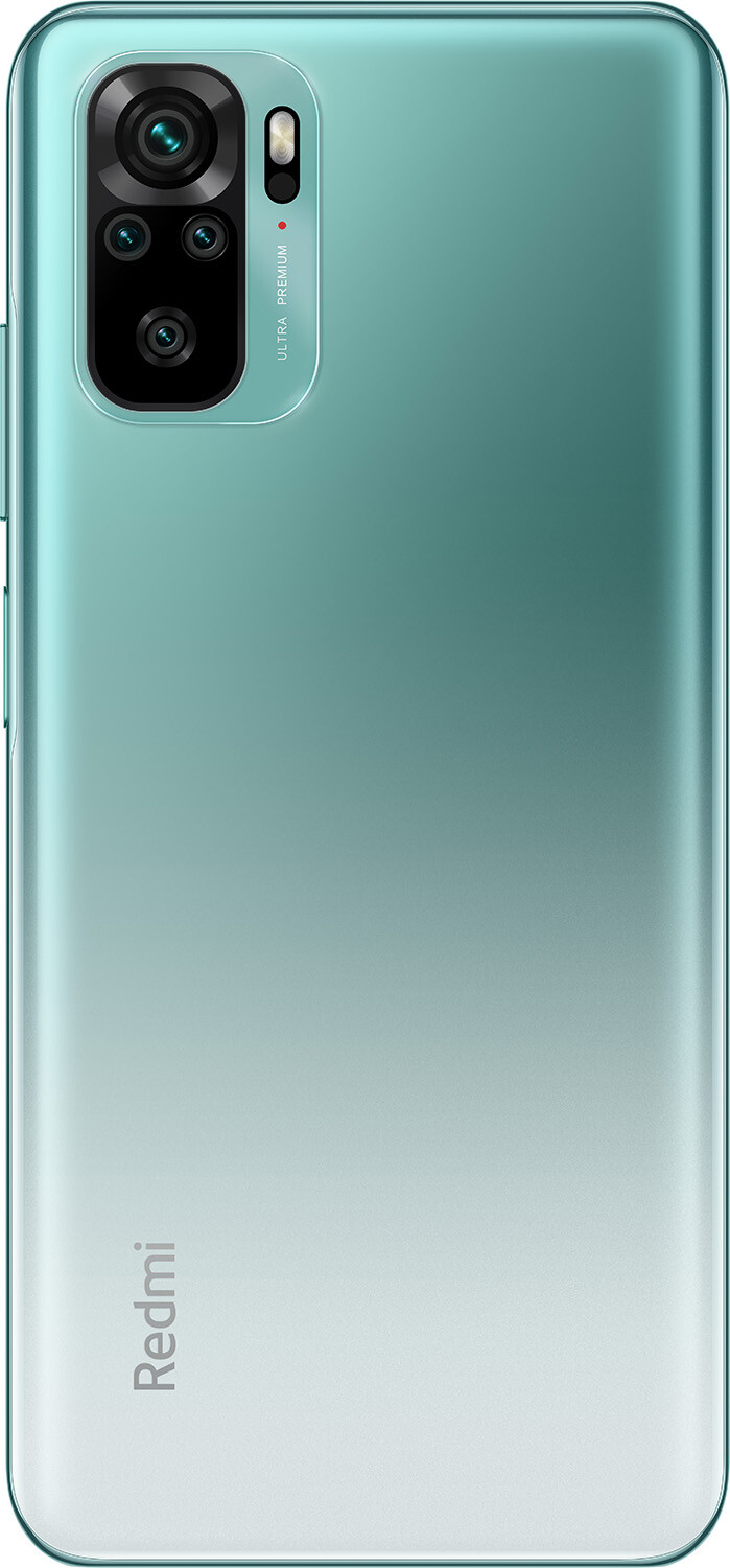 Смартфон Xiaomi Redmi Note 10 4/128GB Aqua Green (Лазурное озеро)