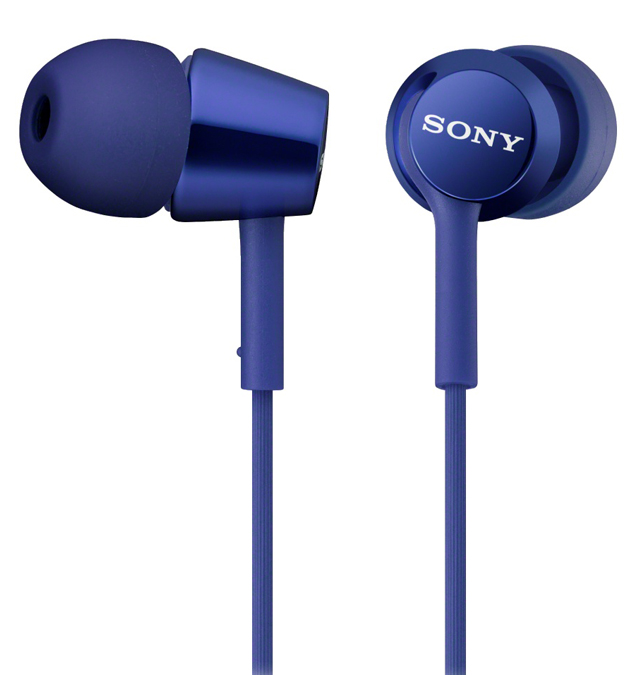 Наушники затычки Sony MDR-EX150AP Синий