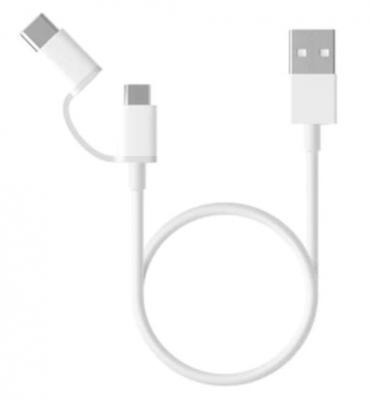 Кабель Xiaomi 2in1 USB Type-C/Micro Xiaomi 30см (SJX01ZM)
