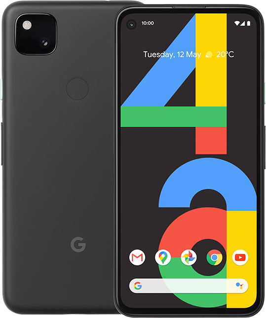 Смартфон Google Pixel 4a 128GB Just Black (Черный)