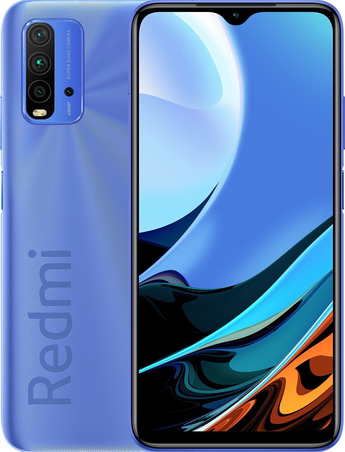 Смартфон Xiaomi Redmi 9T 4/64GB Twilight Blue (Синий)