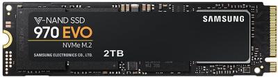 SSD Накопитель Samsung 970 EVO, 2 000Gb, M.2 2280, PCI-E x4, SSD (MZ-V7E2T0BW)