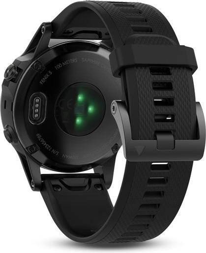 Умные часы Garmin Fenix 5 HRM-Tri Black (Черный)