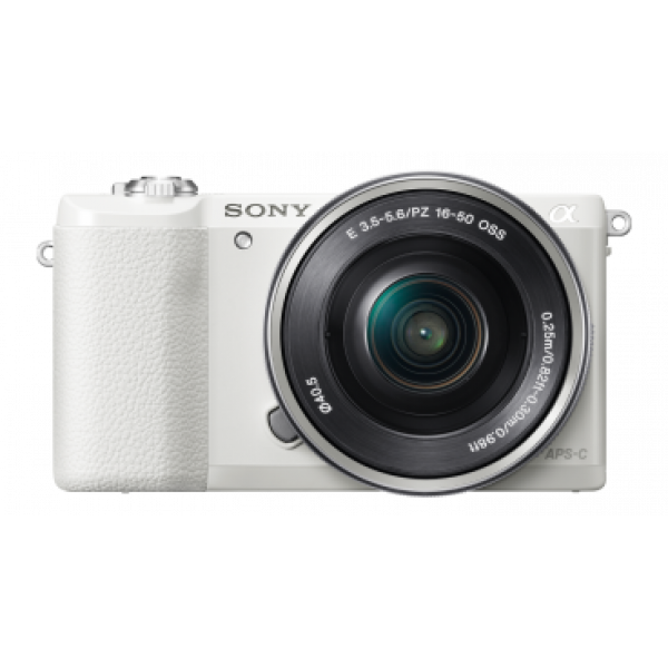 Цифровой фотоаппарат Sony Alpha ILCE-5000L Kit Белый