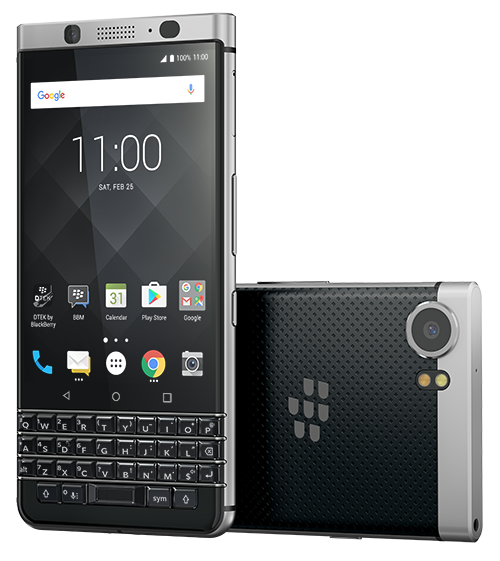 Смартфон BlackBerry Keyone 64GB Серебристый