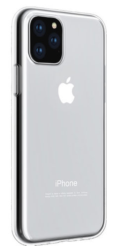 Силиконовая накладка Hoco Premium для Apple iPhone 11 Pro Max Прозрачный