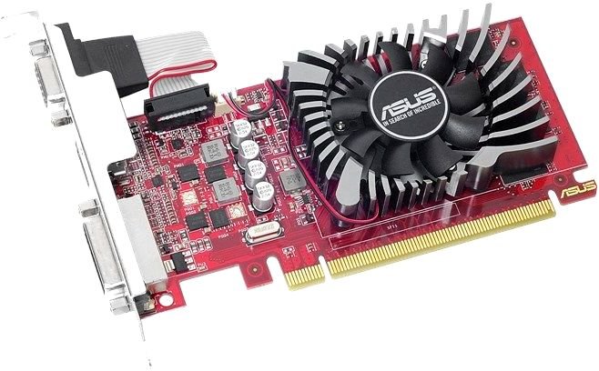Видеокарта Asus Radeon R7 240 R7240-O4GD5-L, 4Gb, DDR5, Low Profile