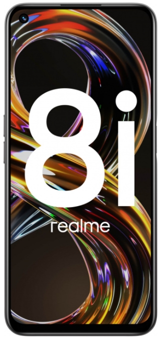 Смартфон Realme 8i 4/128GB RU Space Black (Космический черный)
