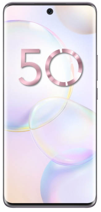 Смартфон Honor 50 8/256GB RU Frost Crystal (Мерцающий кристалл)