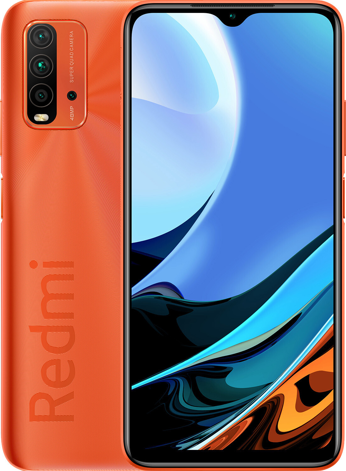 Смартфон Xiaomi Redmi 9T 4/128GB NFC Sunrise Orange (Оранжевый)