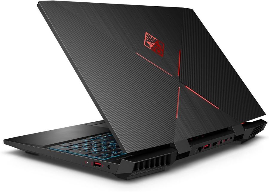 Ноутбук HP Omen 15-dc0016ur ( Intel Core i7 8750H/16Gb/1000Gb HDD/128Gb SSD/nVidia GeForce GTX 1050 Ti/15,6"/1920x1080/Windows 10) Черный