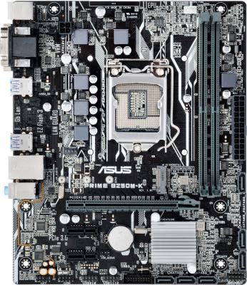 Материнская плата Asus PRIME B250M-K LGA 1151, mATX, Retail