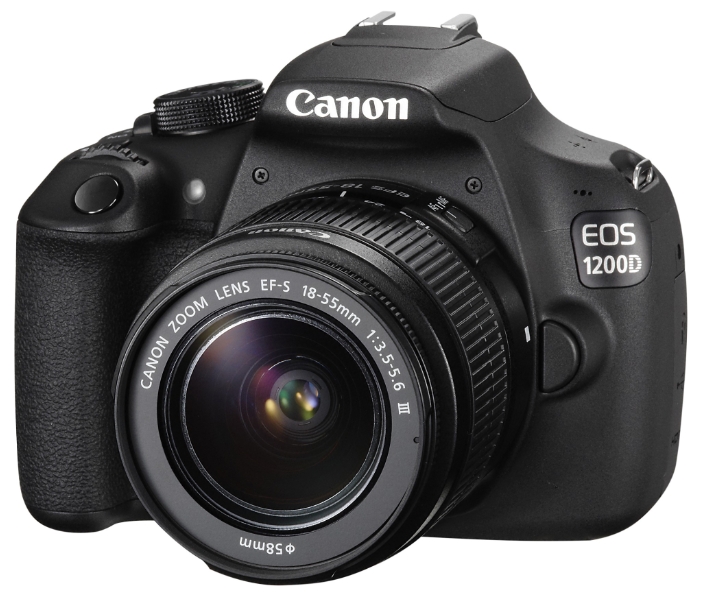 Зеркальный фотоаппарат Canon EOS 1200D + Kit (18-55mm III DC) Черный