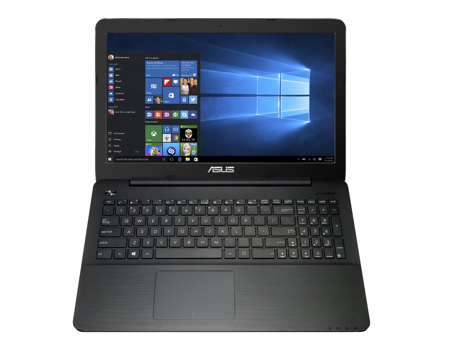 Ноутбук Asus X554LA-XX2173T ( Intel Core i3 4005U/4Gb/500Gb HDD/Intel HD  Graphics 4400/15,