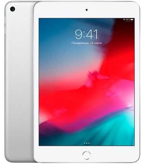 Планшет Apple iPad mini (2019) Wi-Fi + Celluar 64GB Silver (Серебристый)