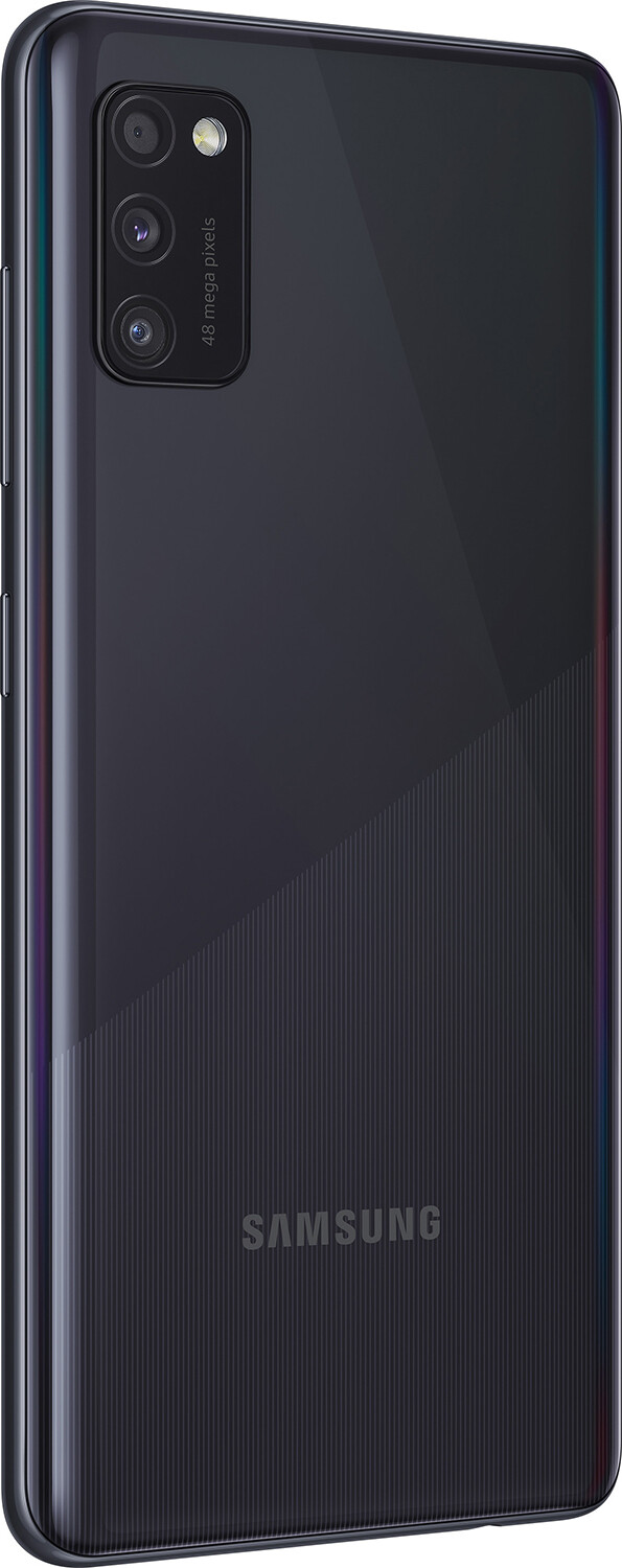 Смартфон Samsung Galaxy A41 4/64GB Prism Crush Black (Черный)