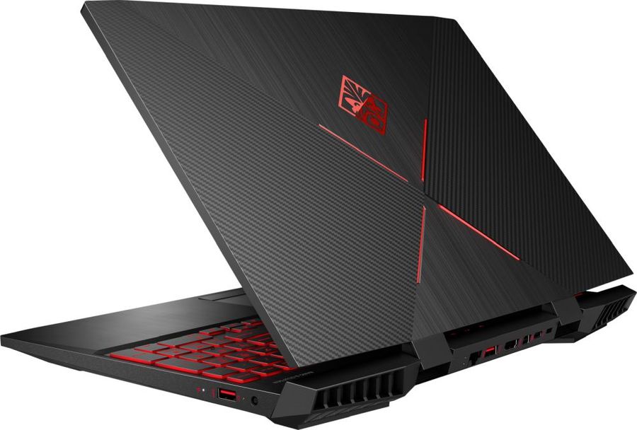 Ноутбук HP Omen 17-an117ur ( Intel Core i5 8300H/12Gb/1000Gb HDD/128Gb SSD/nVidia GeForce GTX 1050/17,3"/1920x1080/DVD-RW/Windows 10) Черный