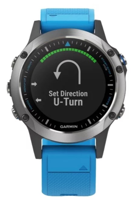 Умные часы Garmin Quatix 5 Blue (Голубой)