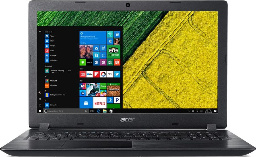 Ноутбук Acer Aspire A315-33-C7ZD ( Intel Celeron N3060/4Gb/1000Gb HDD/Intel HD Graphics 400/15,6"/1366x768/Linpus) Черный