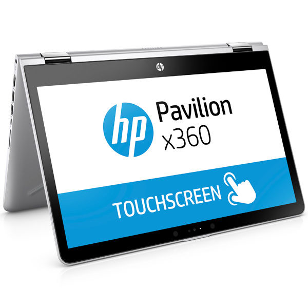 Ноутбук-трансформер HP Pavilion x360 14-ba016ur ( Intel Core i3 7100U/6Gb/500Gb HDD/nVidia GeForce 940MX/14"/1920x1080/Нет/Windows 10) Серебристый
