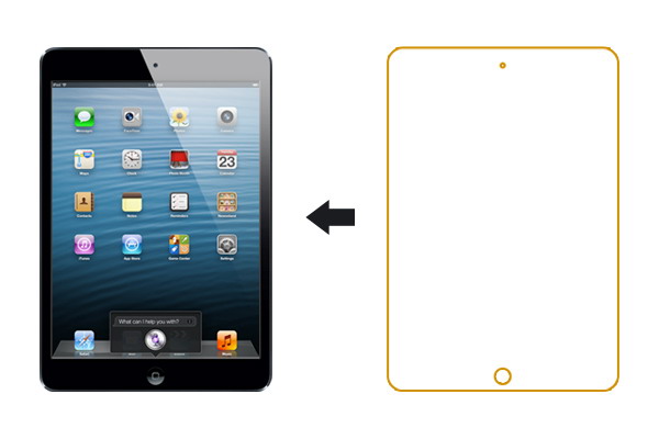 Защитная пленка Ainy для Apple iPad mini 3