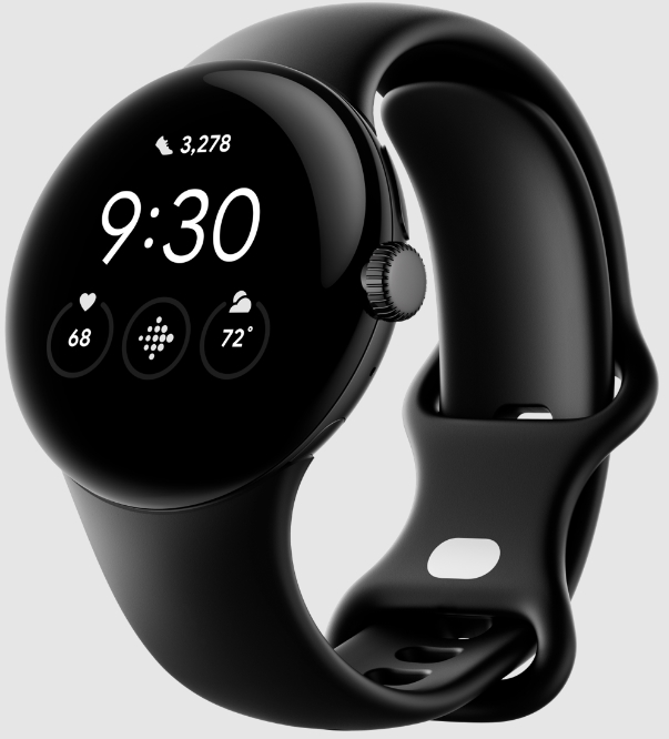 Умные часы Google Pixel Watch Bluetooth Matte Black/Obsidian band