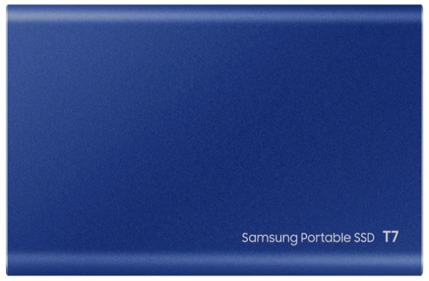 Внешний SSD Samsung Portable SSD T7 500 GB USB 3.2 Blue (Синий)