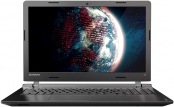 Ноутбук Lenovo IdeaPad 100-15IBY ( Intel Celeron N2840/2Gb/250Gb HDD/Intel HD Graphics/15,6"/1366x768/Нет/Windows 10) Черный