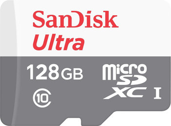 Карта памяти SanDisk Micro SDXC Ultra 128GB Class 10 Переходник в комплекте (SDSQUNB-128-GN6TA)