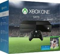 ������� ��������� Microsoft Xbox One (5C7-00170) 500Gb + FIFA 16 + EA Access 1 ���. Black