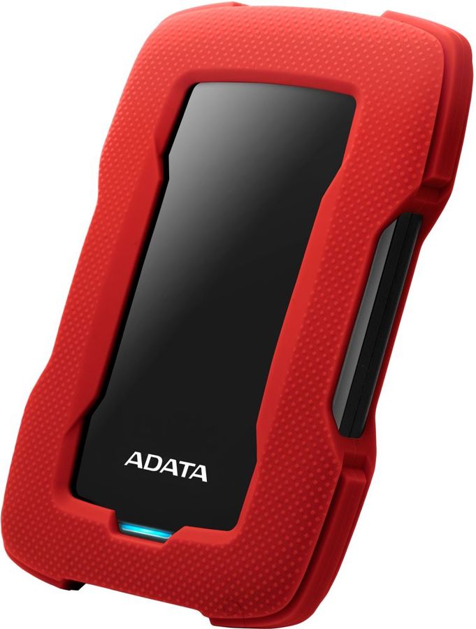 Внешний HDD ADATA DashDrive Durable HD330  Красный (ahd330-5tu31-crd)