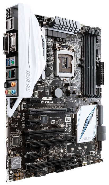 Материнская плата ASUS Z170-A LGA 1151, ATX, Retail