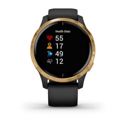 Умные часы Garmin Venu Black/Gold (Черный/Золотистый)