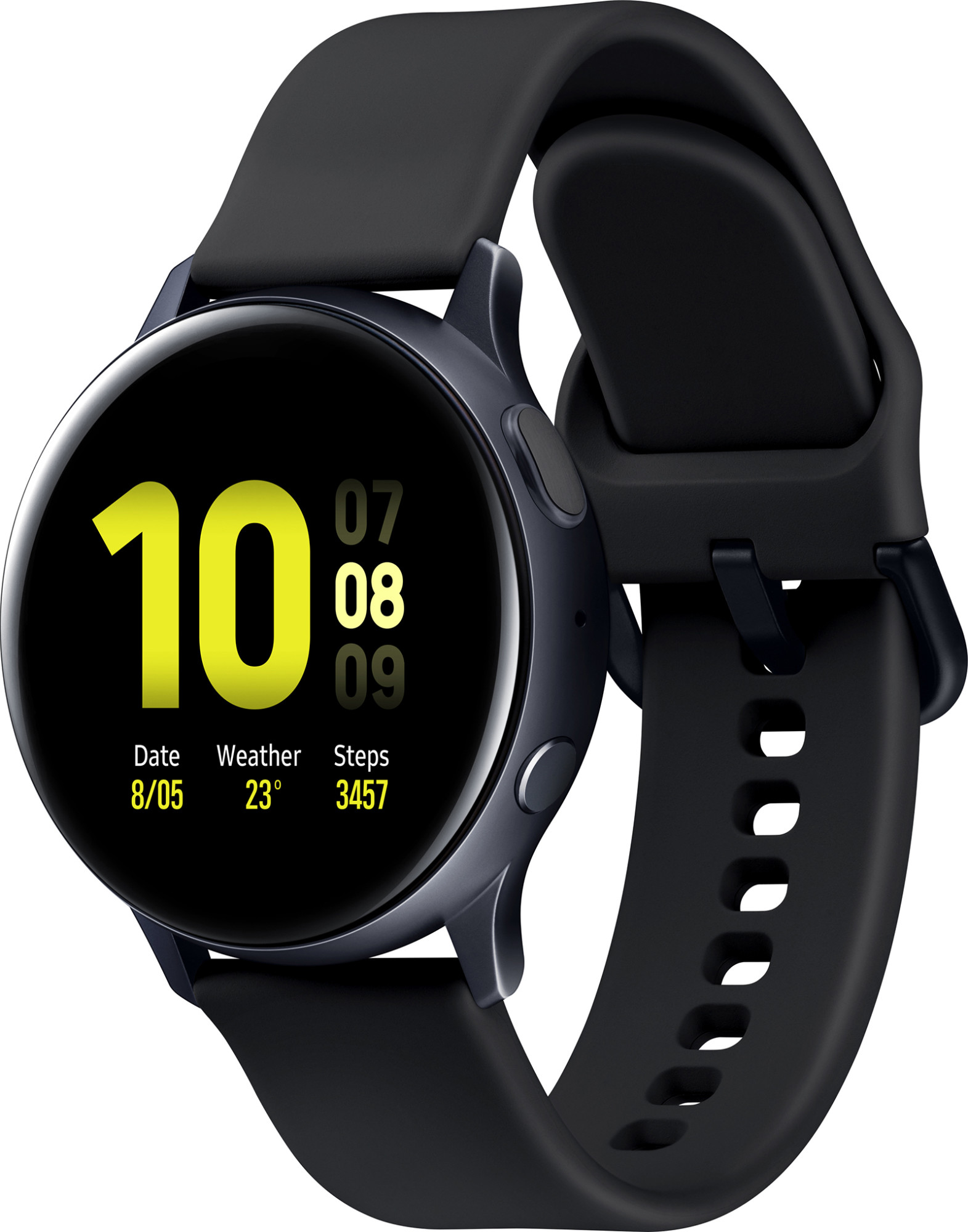Умные часы Samsung Galaxy Watch Active2 Алюминий, 44mm Лакрица