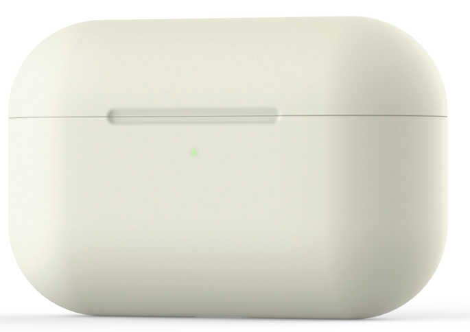 Силиконовый чехол для Apple AirPods Pro Silicon Case для Apple AirPods Pro Белый