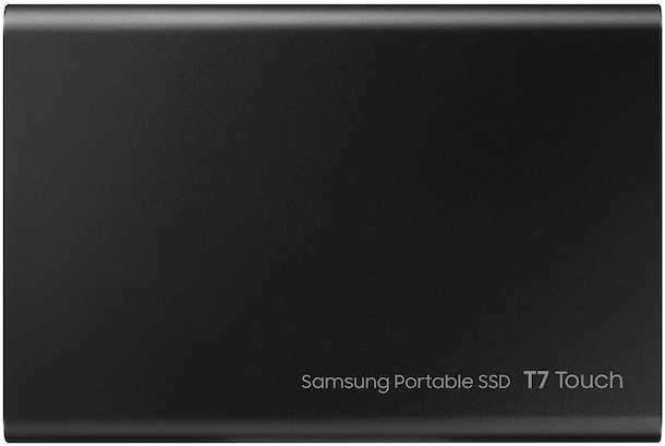 Внешний SSD Samsung Portable SSD T7 Touch 500Gb Black (Черный)