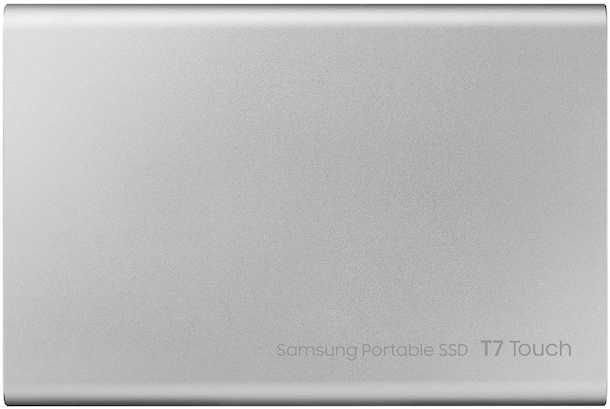 Внешний SSD Samsung Portable SSD T7 Touch 2Tb Silver (Серебристый)